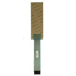 100106W05 preset membrane keypad, 5 keys